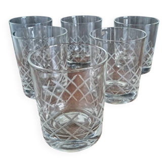 6 new whisky glasses from Reims glassware
