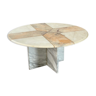 Marble living room coffee table