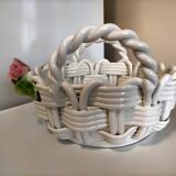 Braided ceramic dish