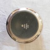 Timbale coquetier towel round plate empty pocket Christofle (Villeroy collection)