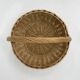 Panier rond en osier