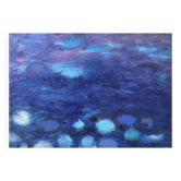 Abstract Blue Table