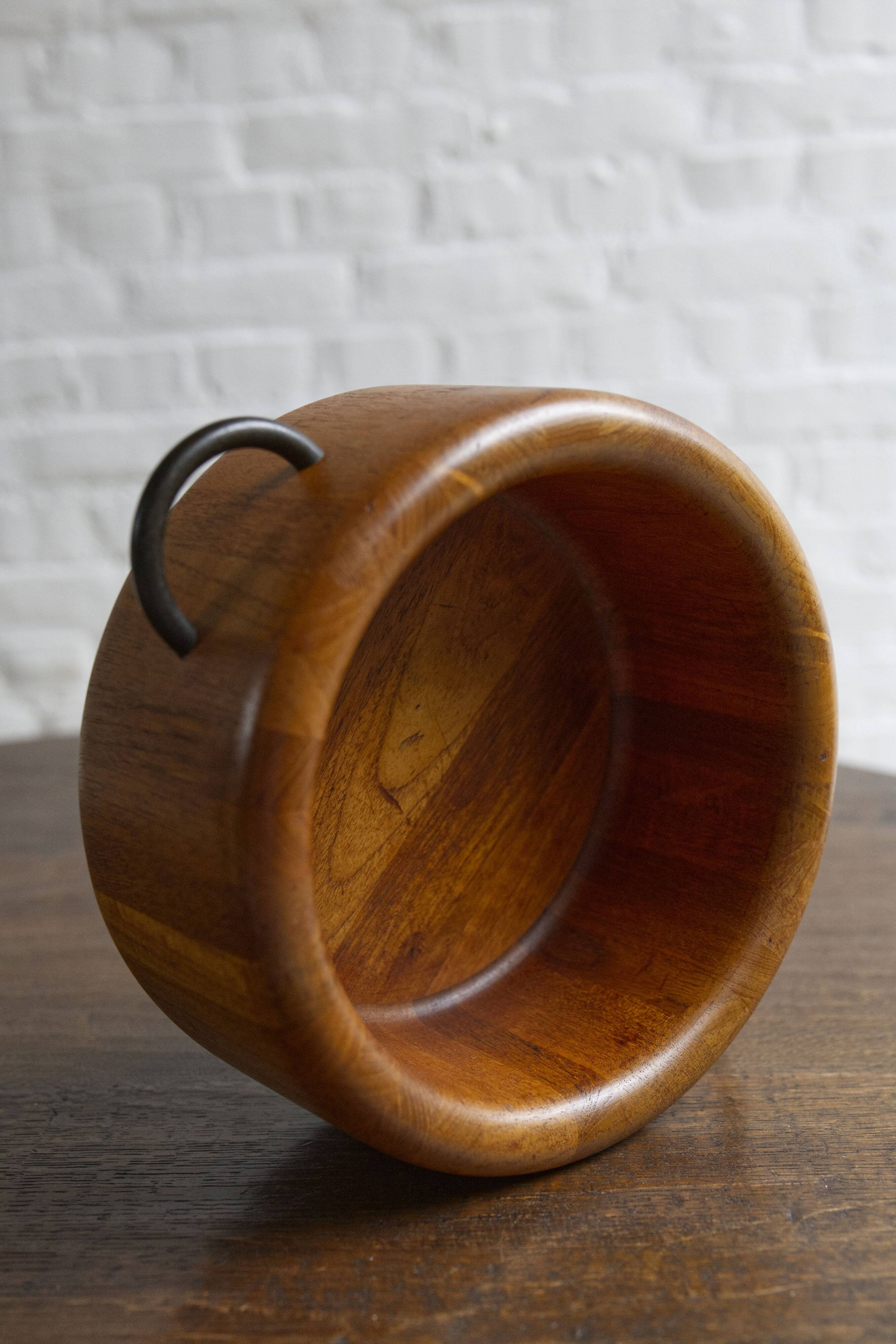Digsmed teak salad bowl, 1960s Denmark