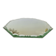 Large bevelled octagonal mirror to be placed, 1940s.