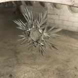 Bevelled path mirror with a star-studded motif
