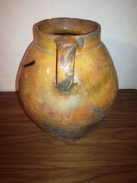 Old pottery, vase or pitcher
