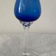 Set of 6 murano 1970 colored digestive glasses