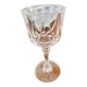 Service de 10 verres à pied en cristal ciselé
