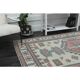 1970s Vintage Turkish Handmade Wool & Cotton Pink Area Rug 172x263