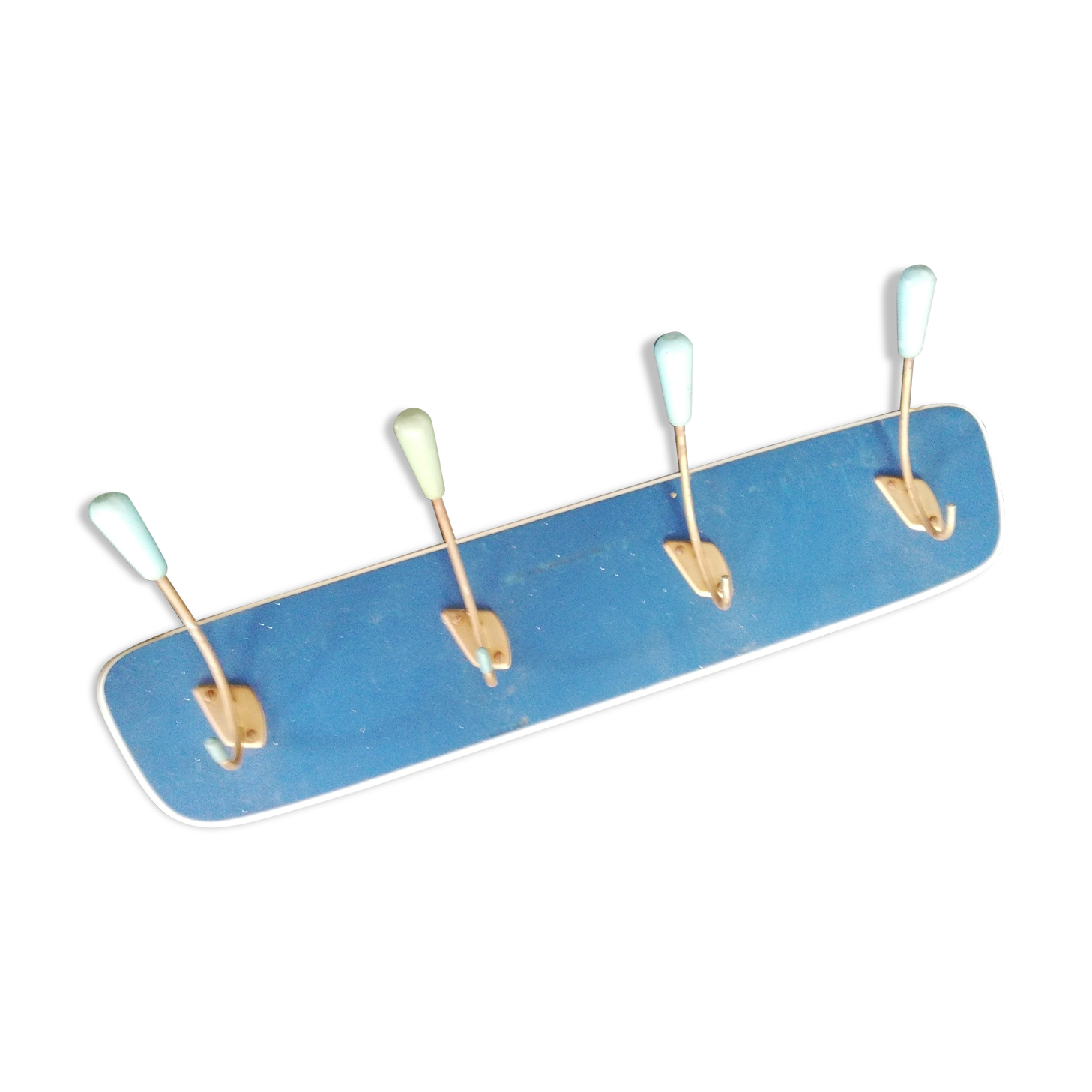 Coat holder 4 double vintage rockabilly patères