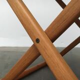 Danish folding table in teak from the mid-century by Juul Kristensen.