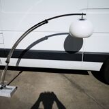 Seventies arc lamppost