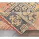 Turkish Oushak Orange Wool Rug 90x342