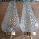 Brass wall lamps 60s
