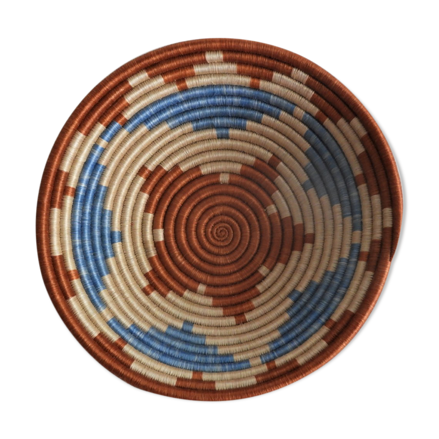 African mural basket