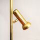 Tre luci Italian Brass Floor Lamp by Goffredo Reggiani, 1970s