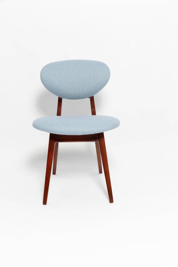 Chaise Champignon Bleue Milieu du Siècle, Type 200/128, par J. Kedziorek, Europe, Années 1960