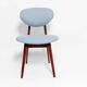 Blue Mushroom Chair Mid-Century, Type 200/128, by J. Kedziorek, Europe, 1960s