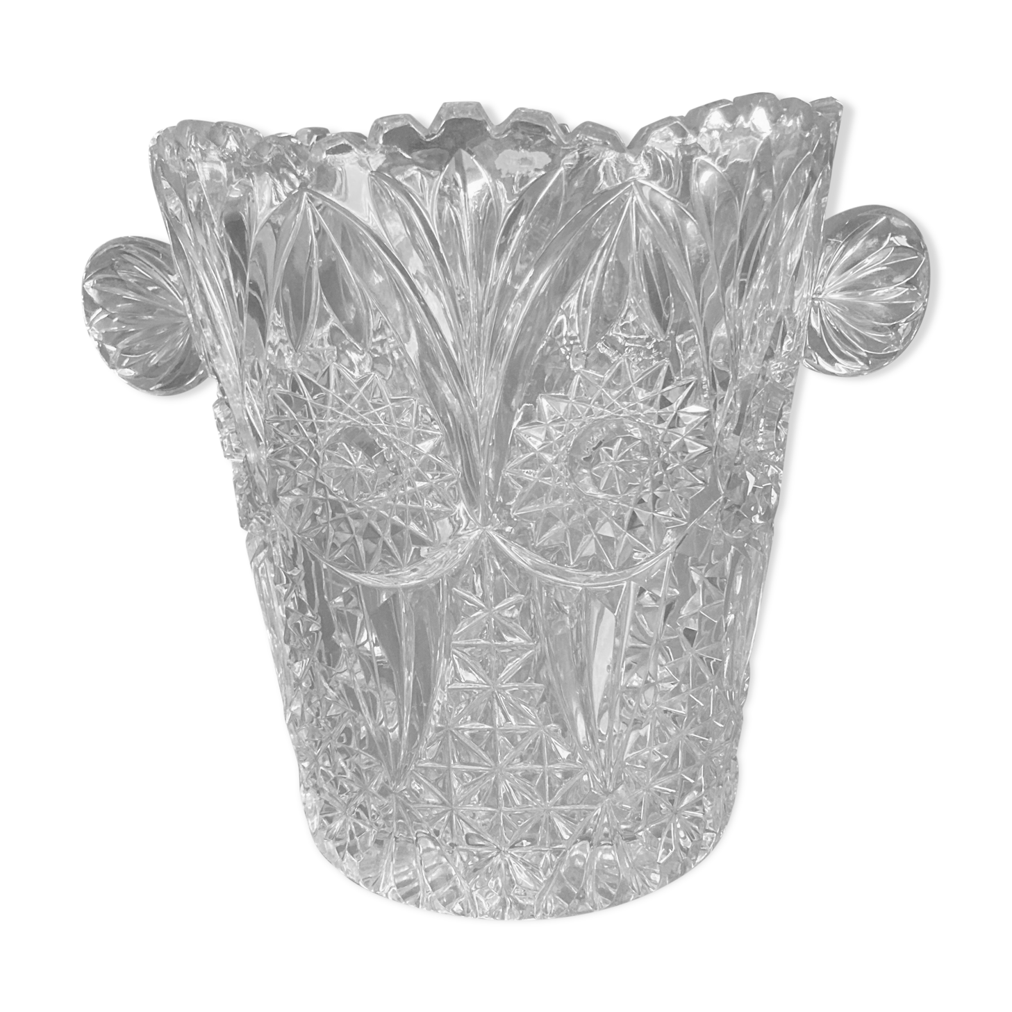 Crystal champagne ice bucket