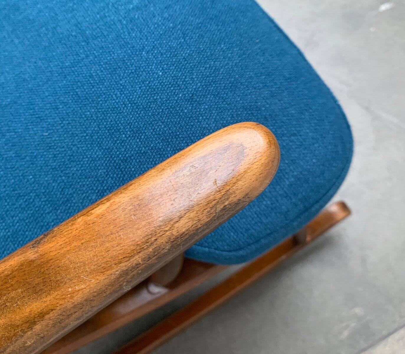 Mid-century rocking chair by Børge Mogensen for FDB Møbler, 1960s