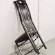 Giorgetti Italian Design High Back Dining Chairs with Pink Upholstery 1980s