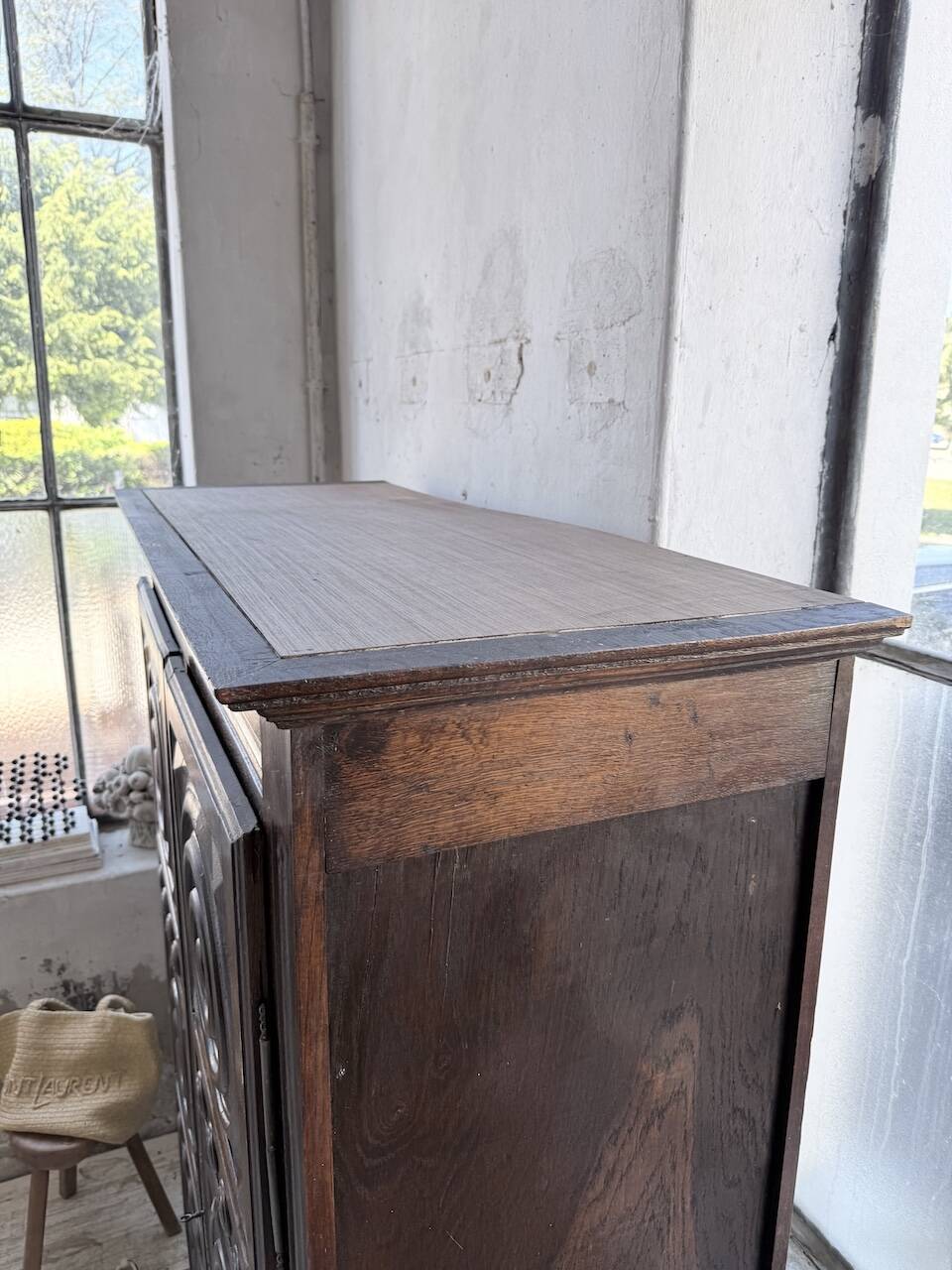 Oak wardrobe "Basque" Dudouyt