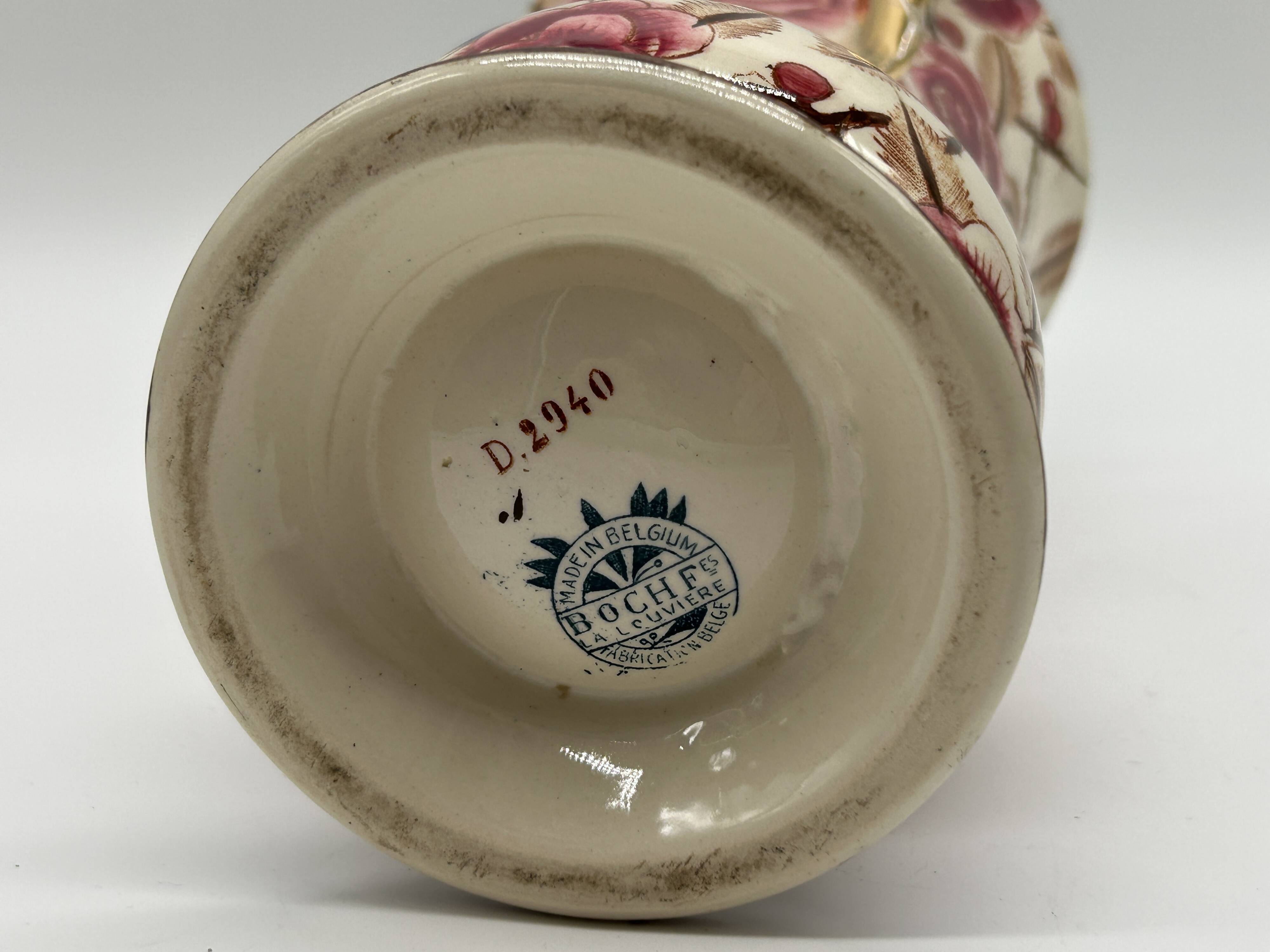 Beautiful vase Boch Frères by R. Chevallier.
