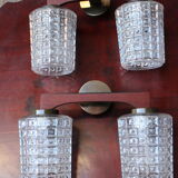Pair of Scandinavian style wall lamps