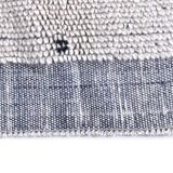 blue wool maroccan style large rug, 300x200 cm wool blue rug