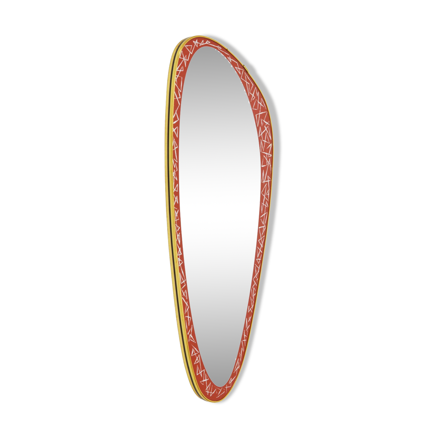 Rockabilly mirror, 1970s