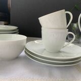 Ensemble tasses théière et pot à lait