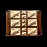 Art Deco wall spice rack