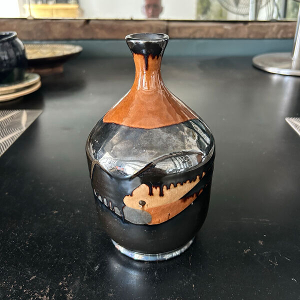 Vase pièce unique d’artiste céramiste