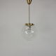 Mid-Century Glass Pendant/Kamenicky Senov, 1970's