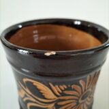 Glazed earth mug