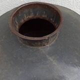 Old zinc pot