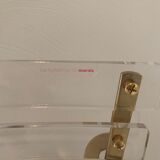 Plexiglass folding chairs