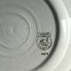 Saint-Amand plate with floral decoration