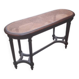 Cannes Louis XVI style wooden bench