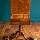 Work table / Chest of drawers with a system in thuya burl and veneer