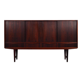 Rosewood highboard, Danish design, 1960s, designer: E.W. Bach