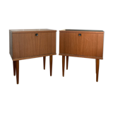 Set of 2 bedside tables, 1960