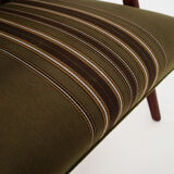 Armchair, teak construction, Scandinavian design of the 70s