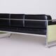 Bauhaus Sofa in Chrome and Leather by Vichr a Spol, 1930s