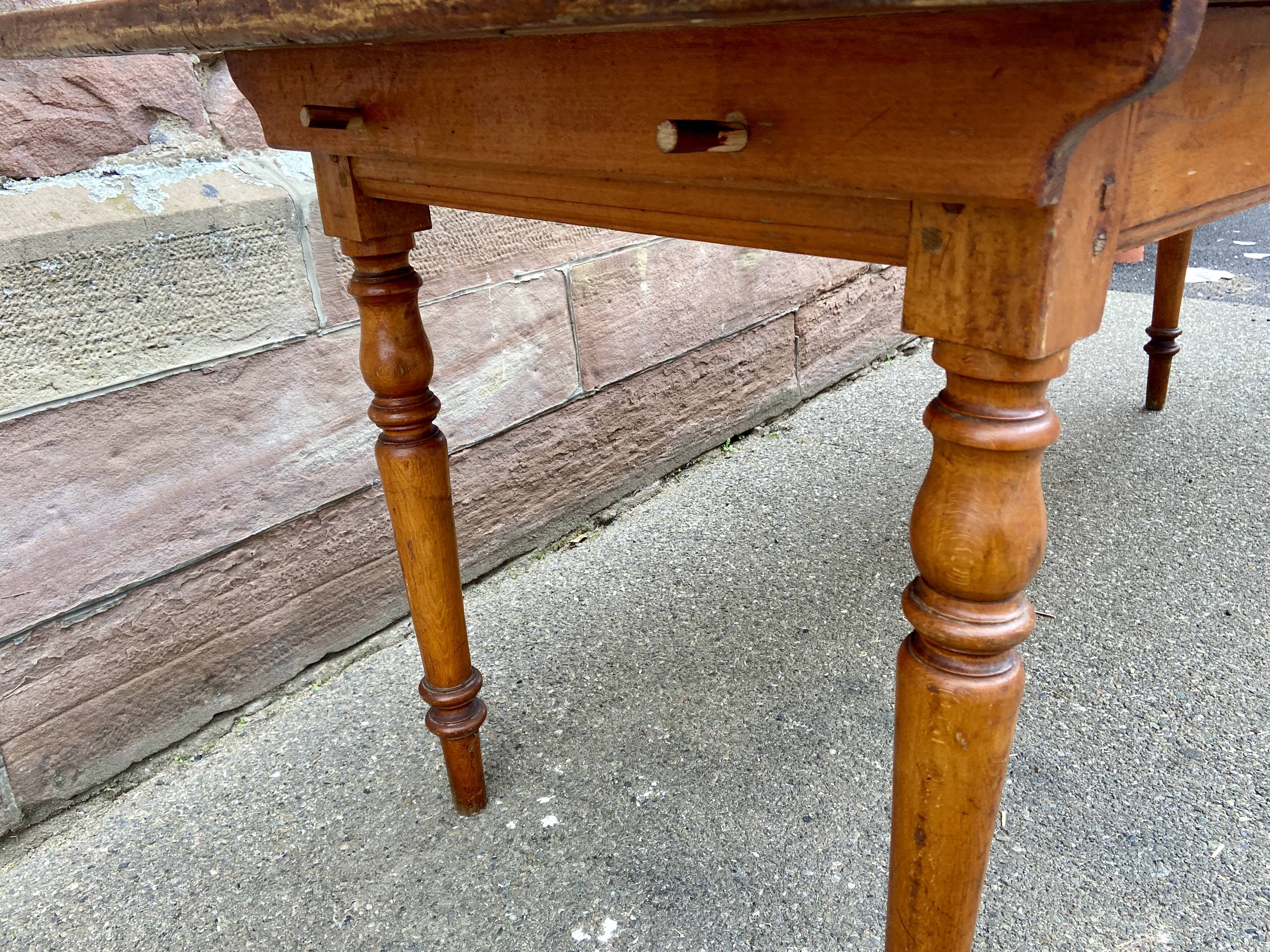 Fir farmhouse table