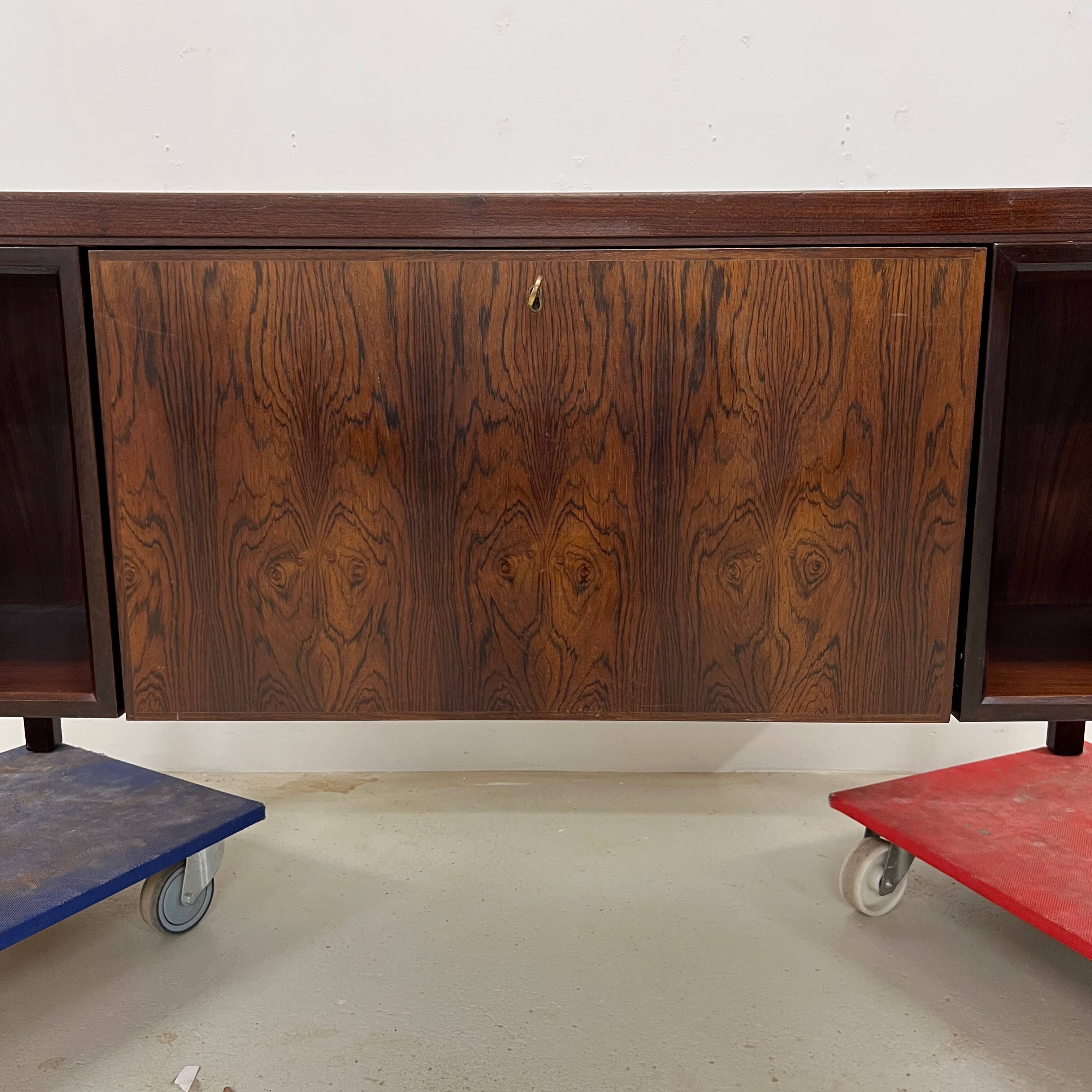 Gunni Omann Model 77 Rosewood Desk, 1960s.