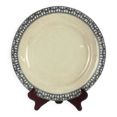 Plat rond terre de fer Salins, fin XIXe s.- début XXe s.