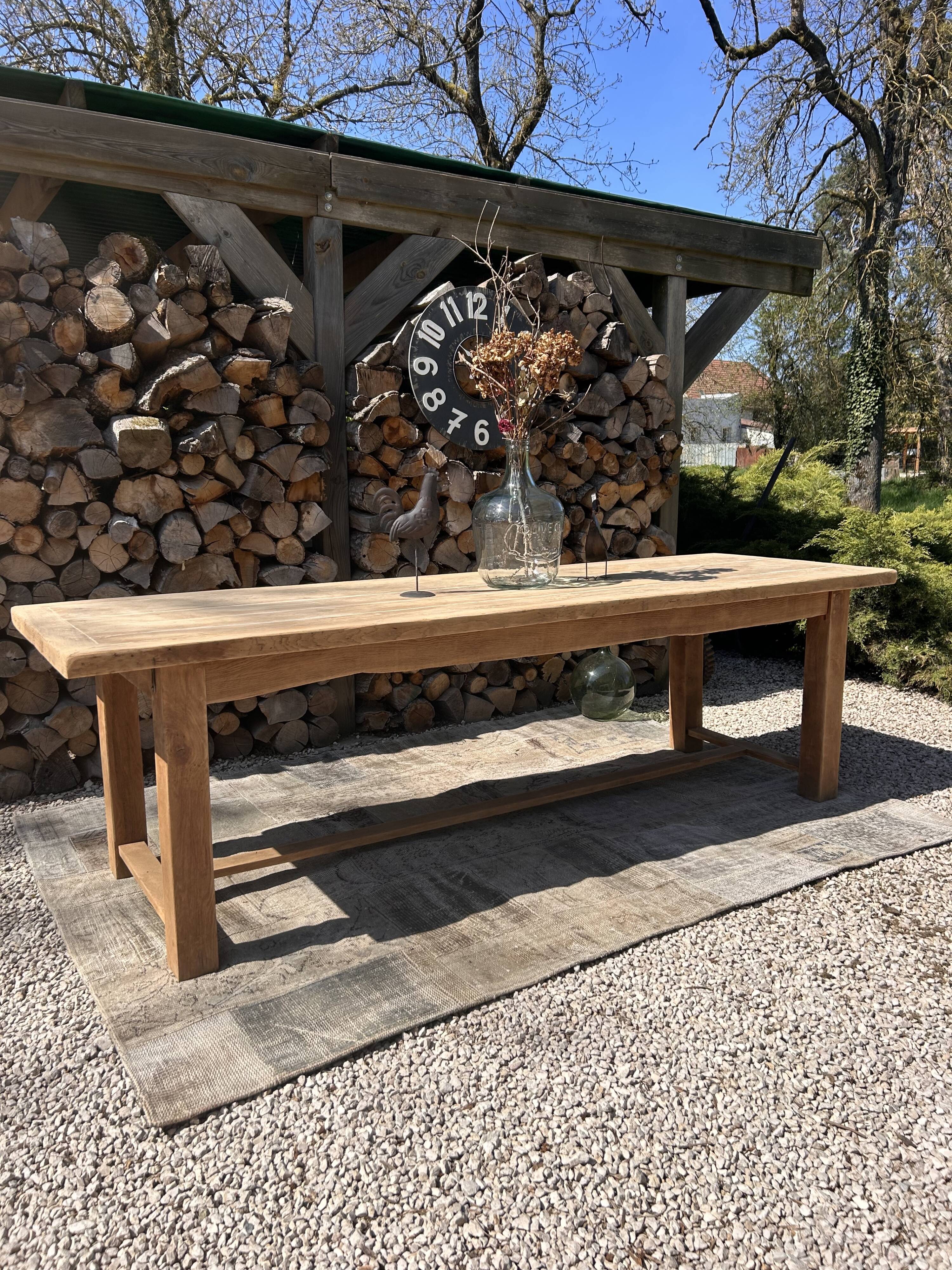 250cm renovated farmhouse table