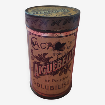 Boîte vintage cacao Aiguebelle