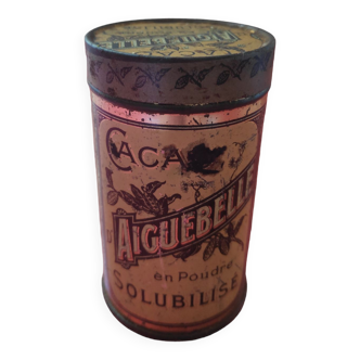 Boîte vintage cacao Aiguebelle